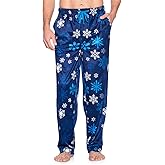 Ashford & Brooks Men's Fleece Pajama Pants, Fuzzy Soft Sleep Lounge Bottoms