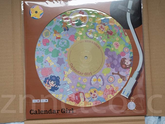 Amazon 新品未開封 アイカツ ピクチャーレコード カレンダーガール アナログ盤 Lp レコード シール2枚付き おもちゃ おもちゃ
