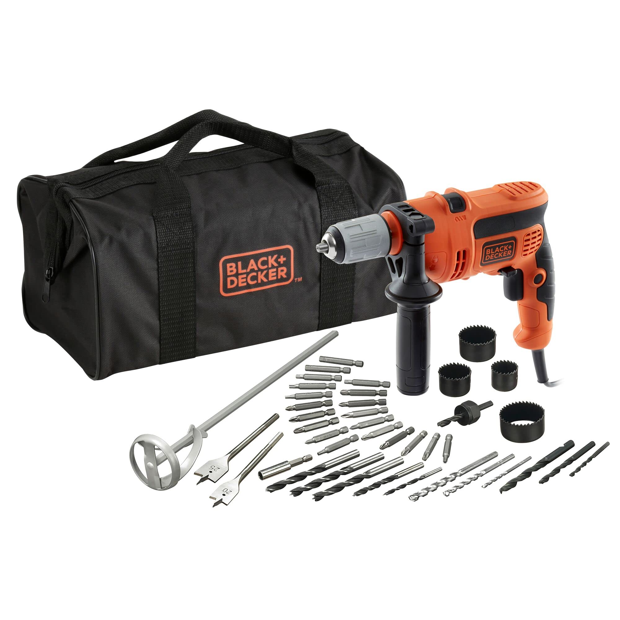 Black + Decker CD714CREW2 + Hammer Drill 710 Watt