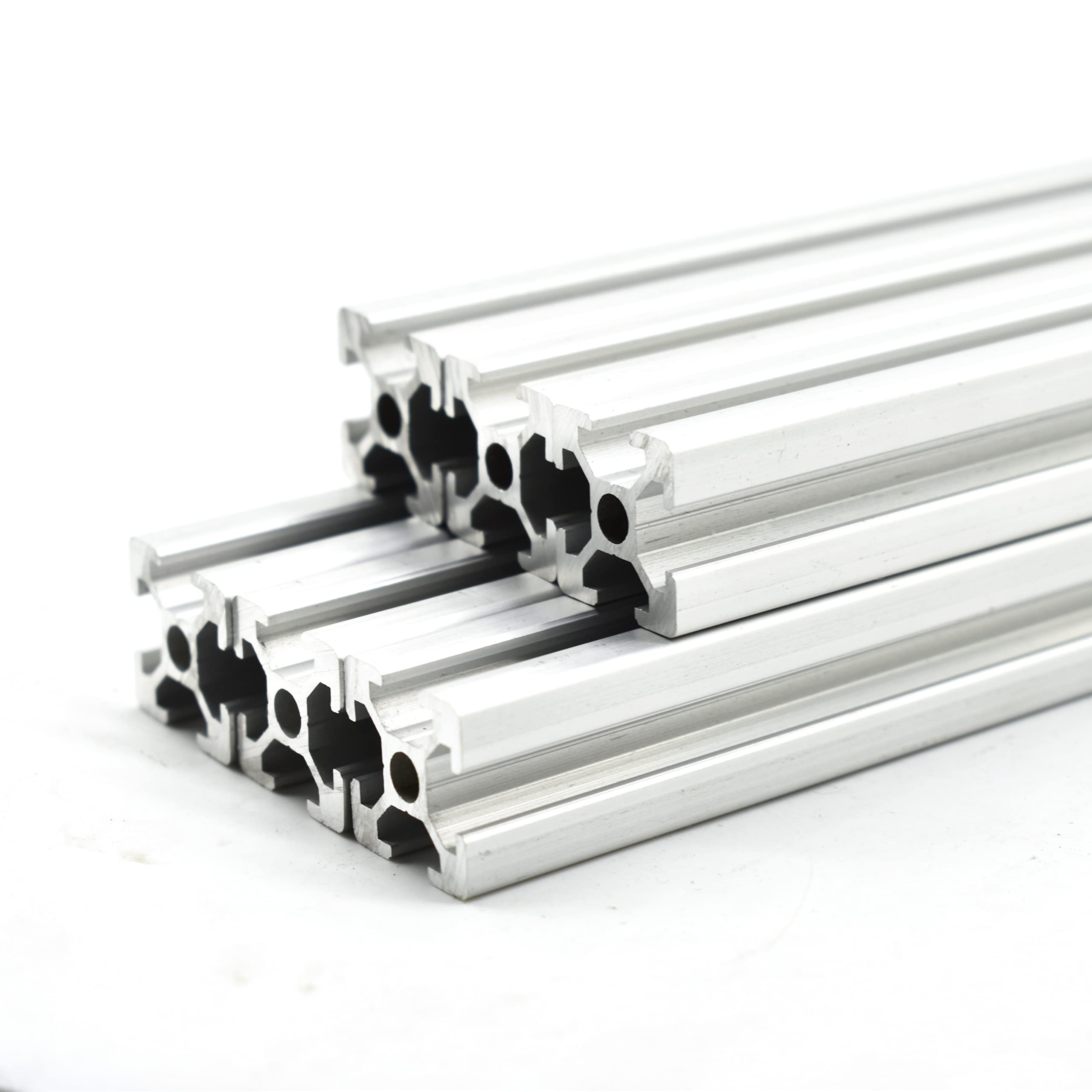 Aluminium Profile 20 x 20 mm 1100 mm 6 Pieces
