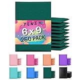 Yens Poly Bubble Mailers 6x10 250 Pack Green