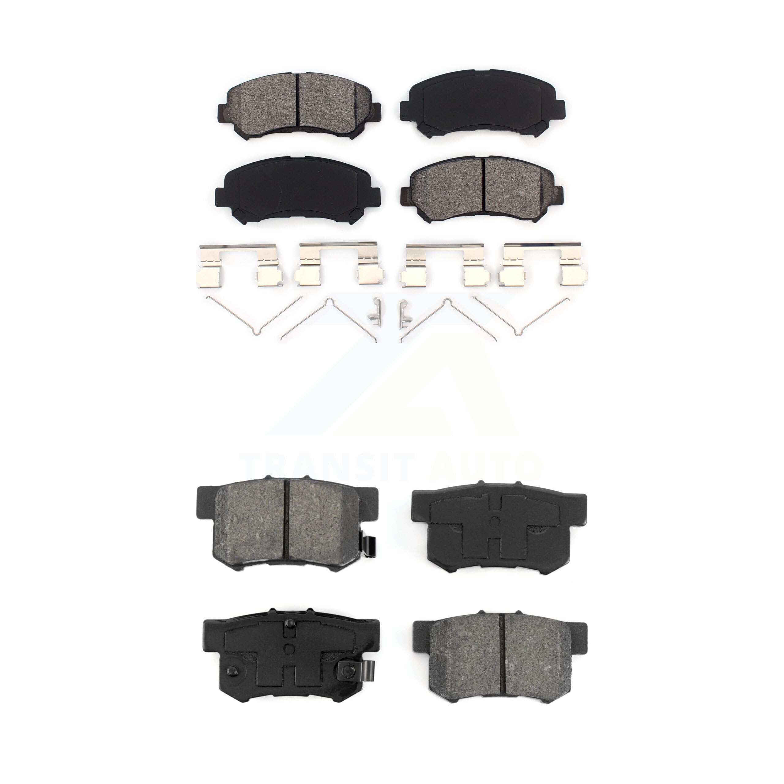 SIM Front Rear Semi-Metallic Brake Pads Kit