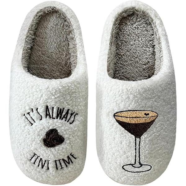 Amazon.com | Haiding Extra Dirty Martini Slippers for Women  display picture 1