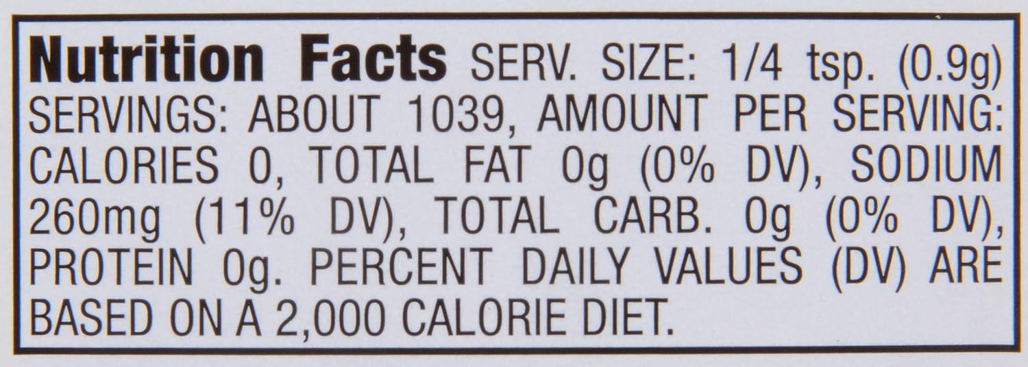 Lawry's Coarse Ground Garlic Salt With Parsley, 33 Oz : Grocery & Gourmet Food