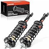 A-Premium Rear Complete Strut Assemblies with Coil Springs, Set of 2 | Compatible with Honda Accord 2013-2017