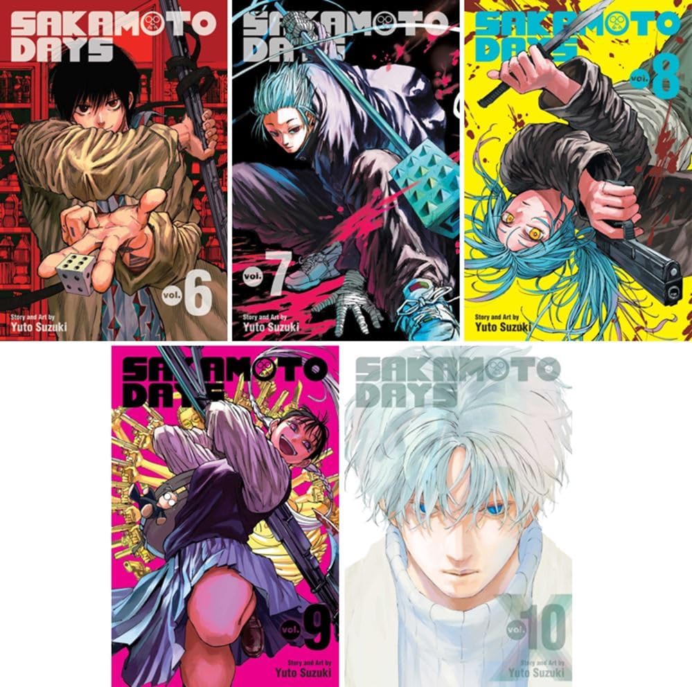 Sakamoto Days Manga Set Volumes 1-5: Yuto Suzuki: Amazon.com: Books