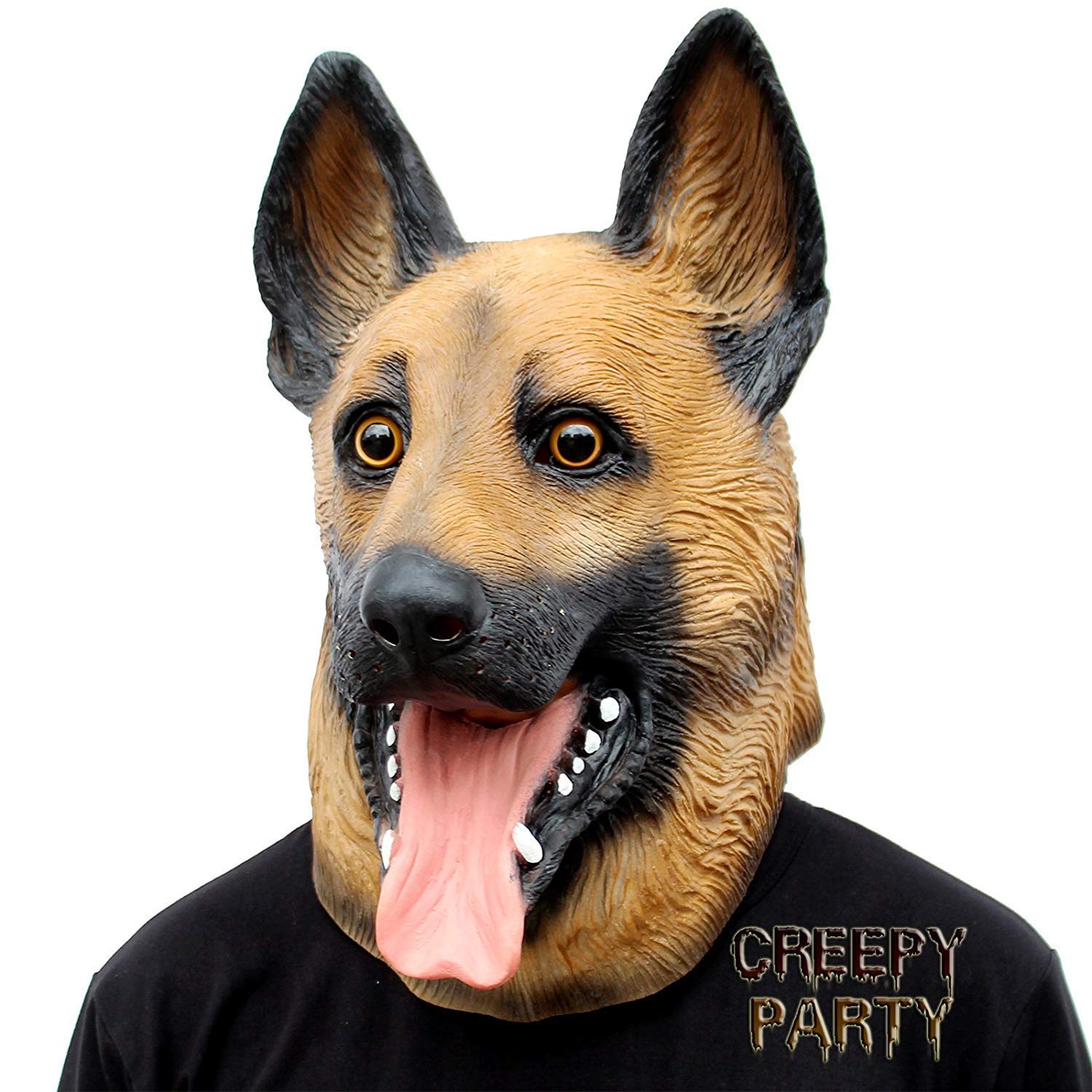 CreepyParty deluxe novelty animal head for Halloween costume