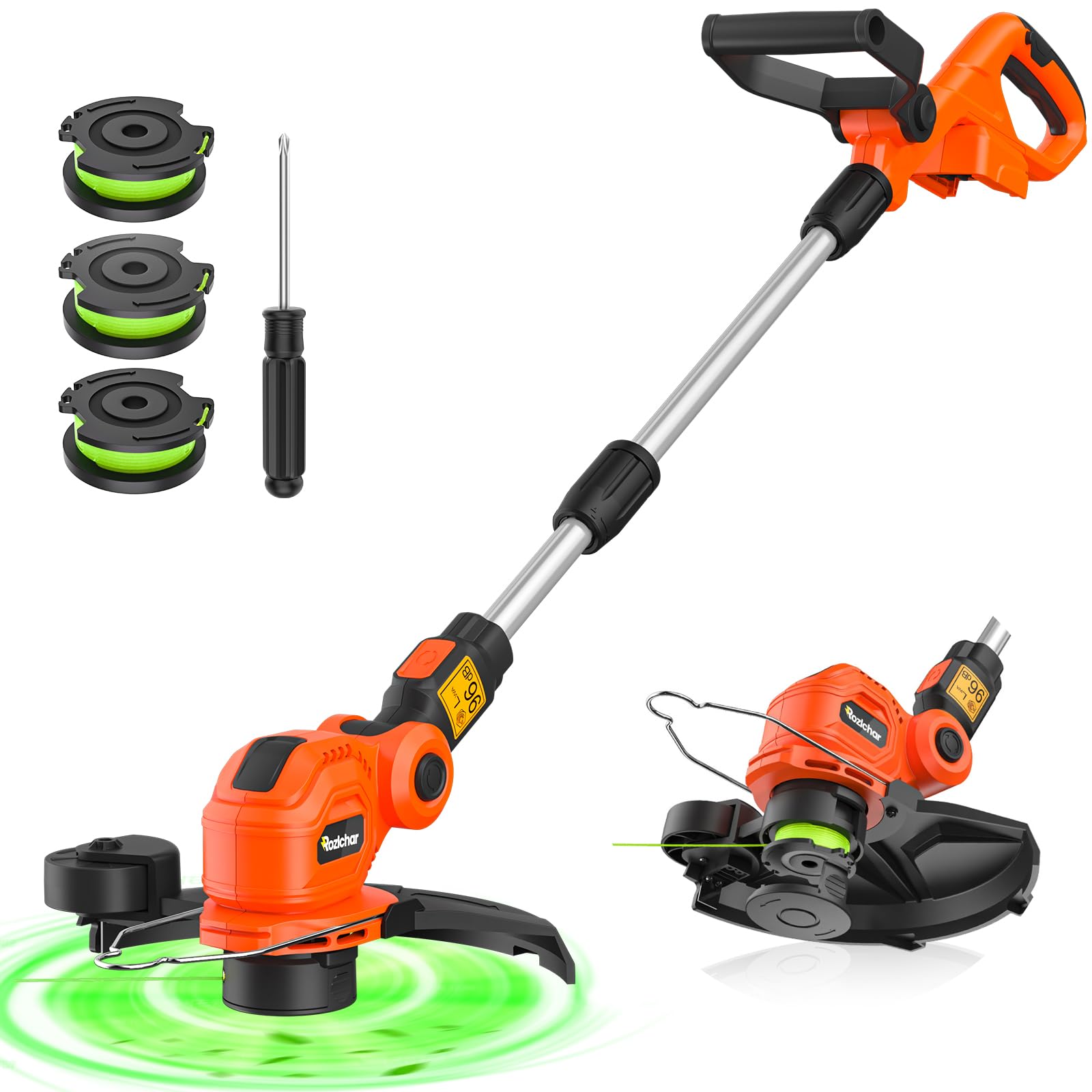 Photo 1 of ** SOLD AS IS NO RETURN/REFUNDS**SEE COMMENTS!
Cordless String Trimmer Compatible for Milwaukee 18V Battery,Garden Lawn Edger with 25cm Cutting Diameter,Electric String Trimmer,Weed Wacke,Weedeaters for Lawn Garden (NO Battery)