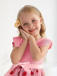 Sinhoon Toddler Girl Tulle Dress Summer Ruffle