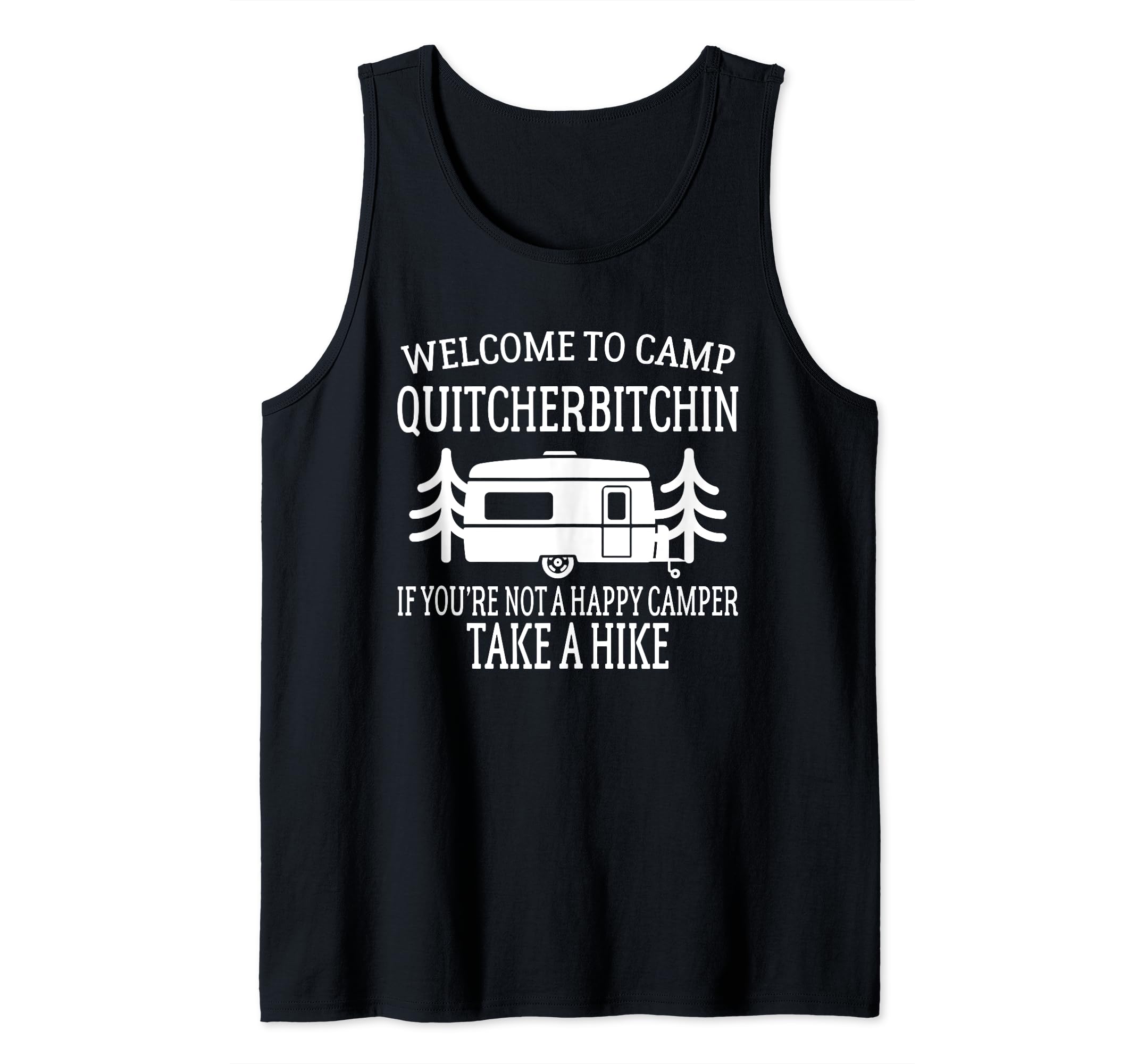 Photo 1 of *********COLOR IS RED***********
Welcome to Camp Quitcherbitchin - Funny Camping Tank Top