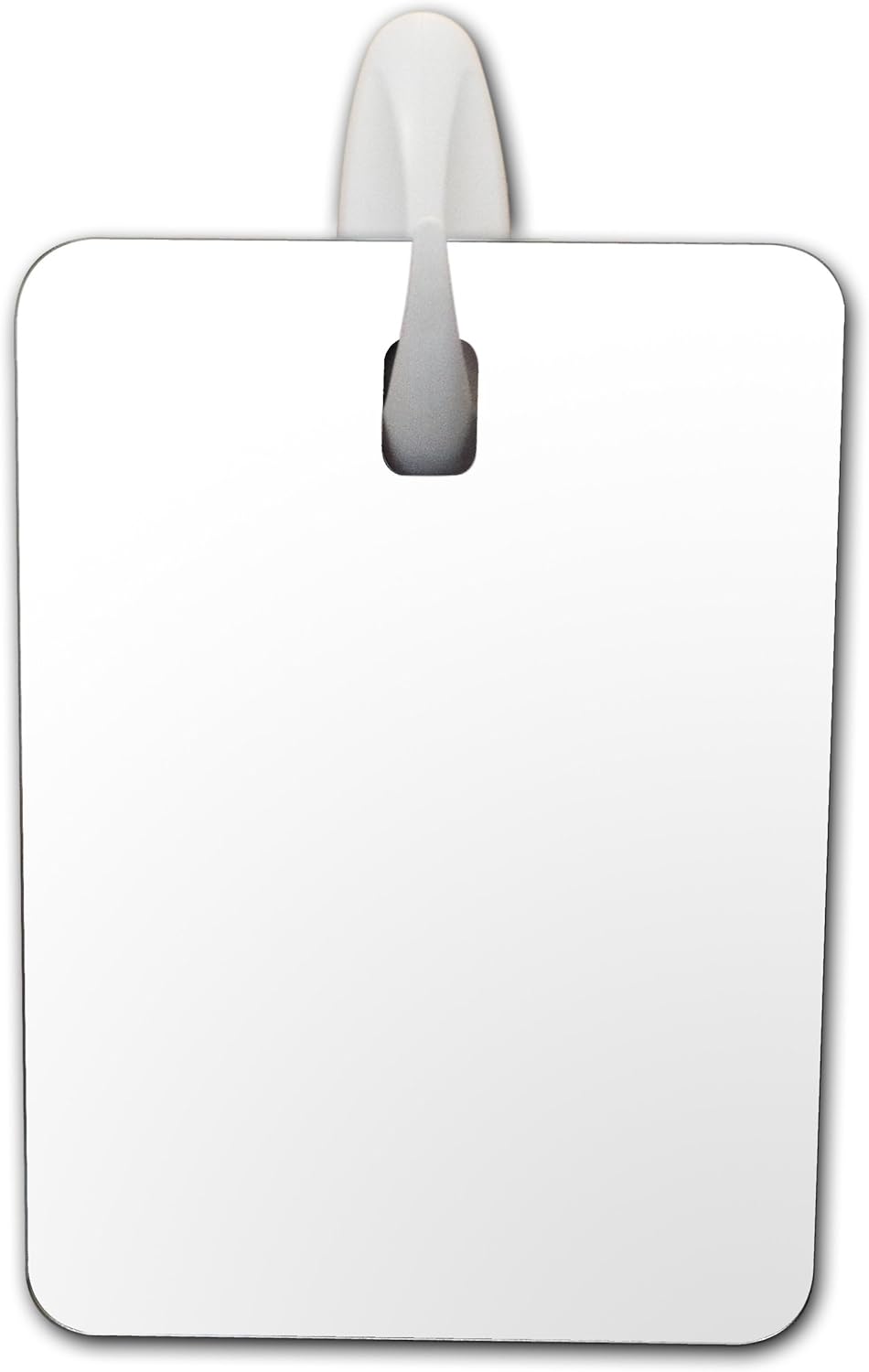 Fog Free Shower Mirror ~ Large Size Premium Fogless for No Fog Shaving ~ Anti Fog Mirror Includes 3M Command Hook for Bath ~ Won't Fall ~ Surface Safe Hanging ~ Movable by Shave Pal -