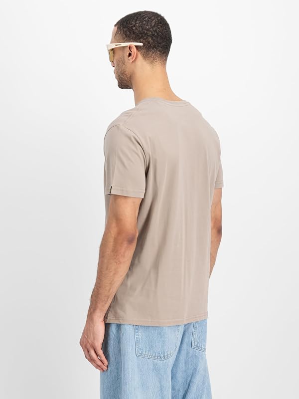 T-shirt básica 679-vintage Sand Tamanho L