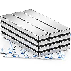 FINDMAG 12 Pack Neodymium Bar Magnets, Powerful