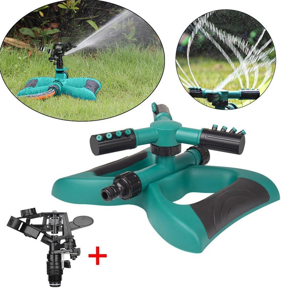 Avenidtich Adjustable Angle Water Sprinkler, Garden Lawn