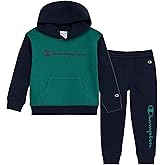 Champion Boys Jogger Set Fleece Hoodie and Sweatpants Tracksuit
