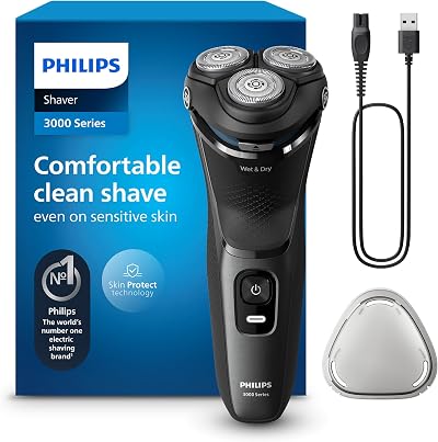 Philips 3000 Series S3145/00 Wet & Dry Electric Shaver SkinProtect 60min