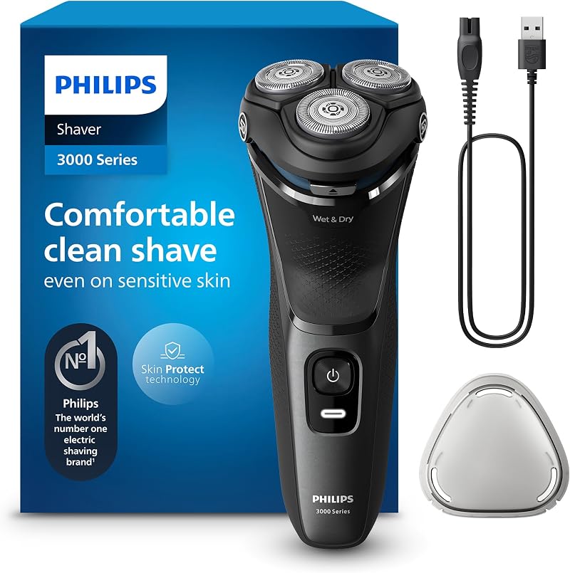 Philips 3000 Series S3145/00 Wet & Dry Electric Shaver SkinProtect 60min