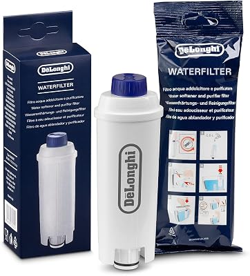 DeLonghi DLS C002 De flujo directo Blanco - Filtro de agua (950 g, 73 x 38 x 165 mm)