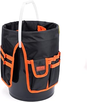 5 Gallon Bucket Organizer Pattern Would Be Awesome For Girl Scout Campers Manualidades Recicladas Manualidades Garrafones De Agua