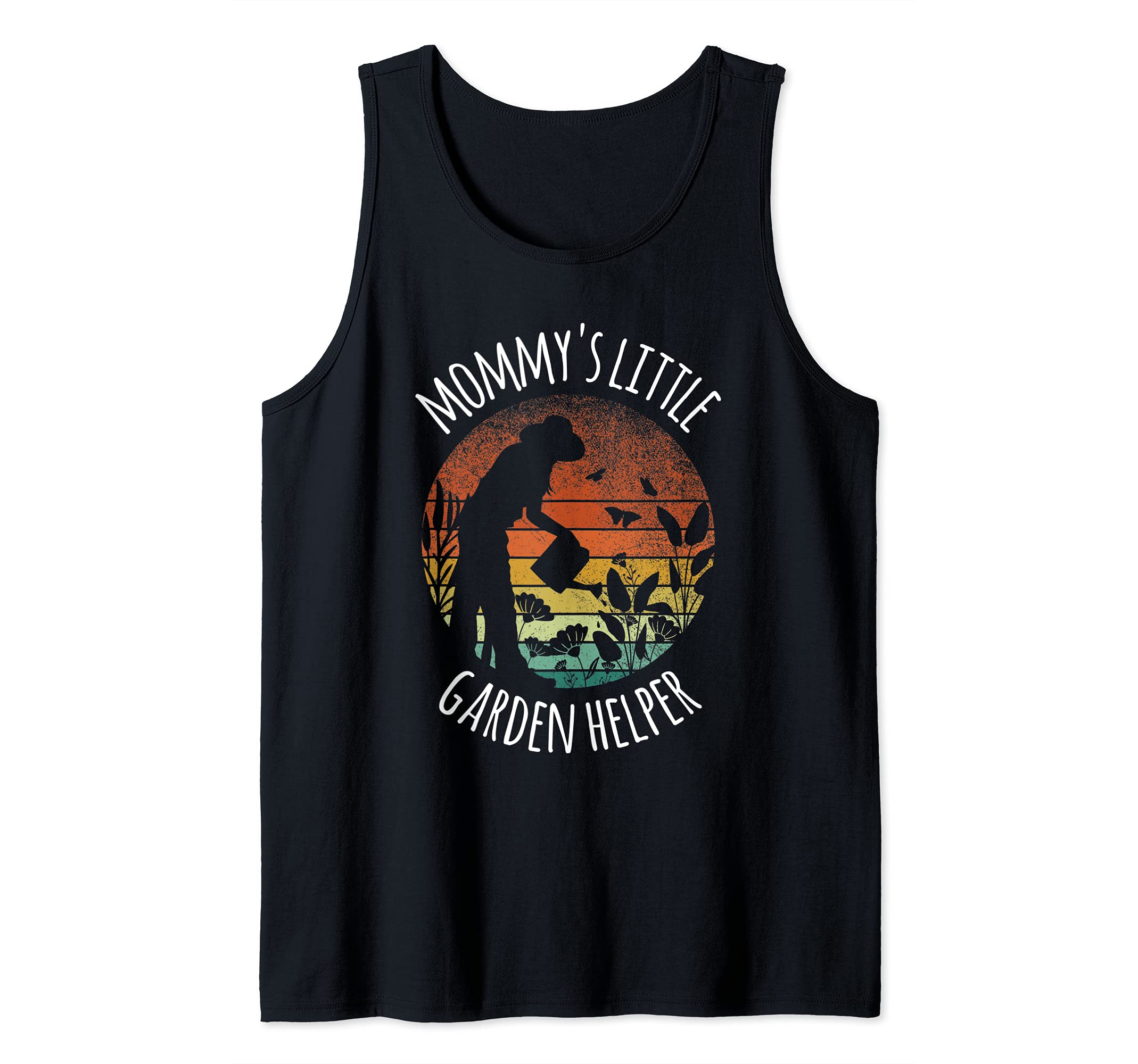 Mommy's Little Garden Helper Gardening Plants Gardener Tank Top