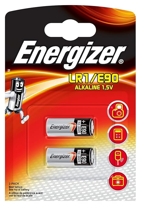 Energizer LR1 N KN MN9100 E90 4001 AM5 910 A Alkaline 1,5 V Batterien – Doppelpackung