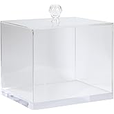 ForPro Premium Pure & Simple XL Facial Towel Acrylic Holder, Holds 50 Pure & Simple XL Facial Towels, Disposable Makeup Remover Dry Wipe Holder