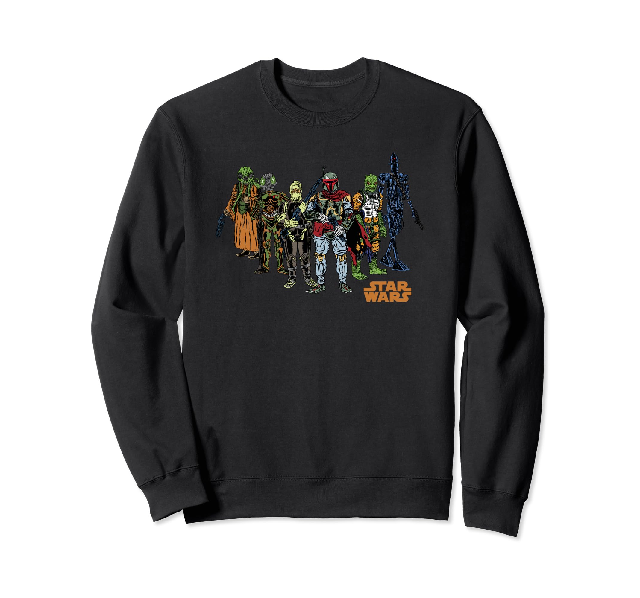 Star Wars Boba Fett Orange Pop Candy Squad Sweatshirt