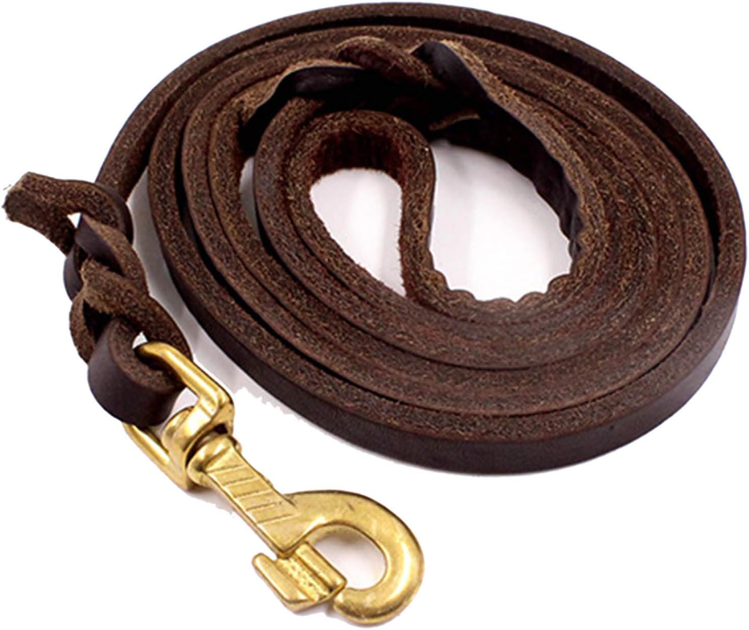 8 foot leather dog leash Clearance