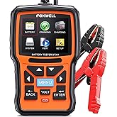FOXWELL BT301 12V Car Battery Tester 100-2000CCA Battery Load Tester Automotive Alternator Tester Digital Auto Battery Analyz