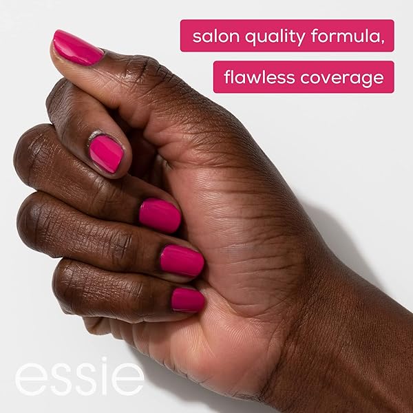 ESSIE NAIL POLISH, GLOSSY SHINE FINISH, BARE WITH ME, 0.46 FL. OZ.