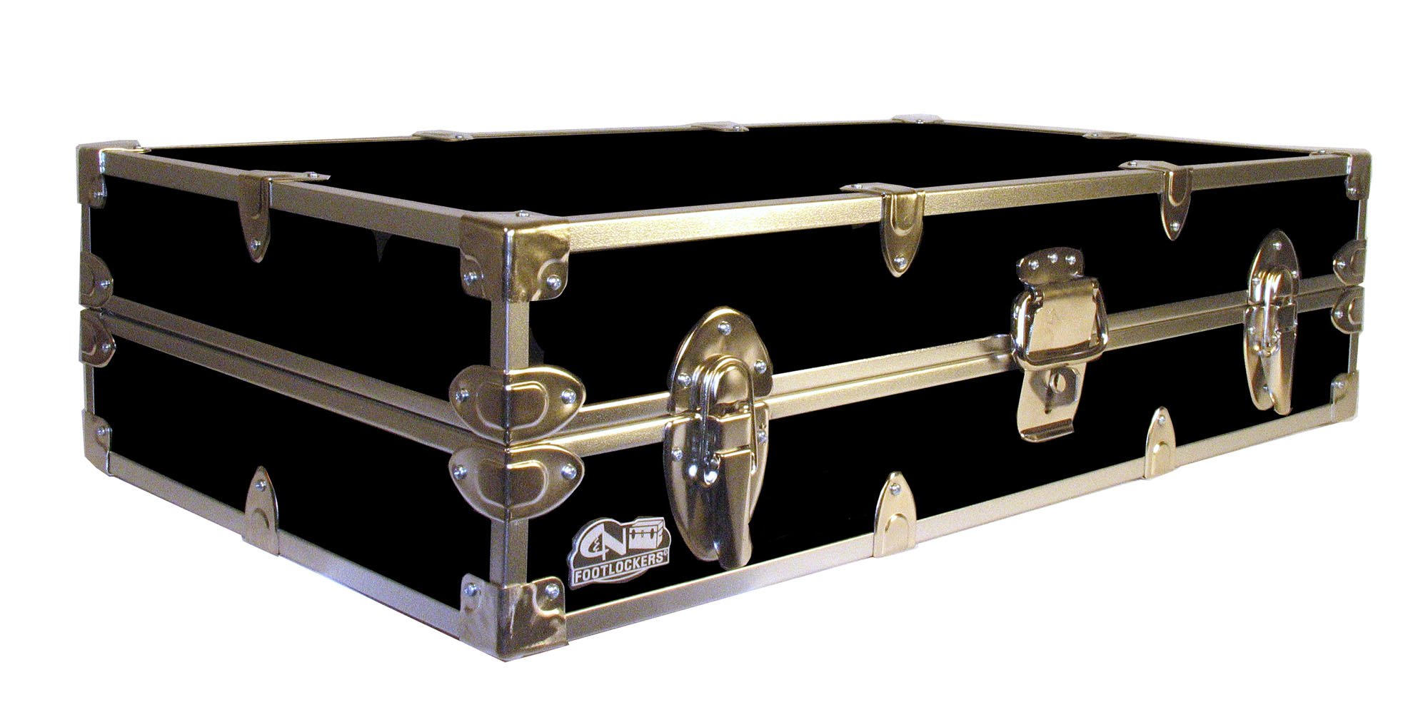 College Dorm Room Under Bed – Lockable Trunk Footlocker...