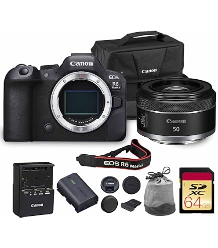 Amazon.com : Canon EOS R6 Mark II Mirrorless Camera with 24-105mm