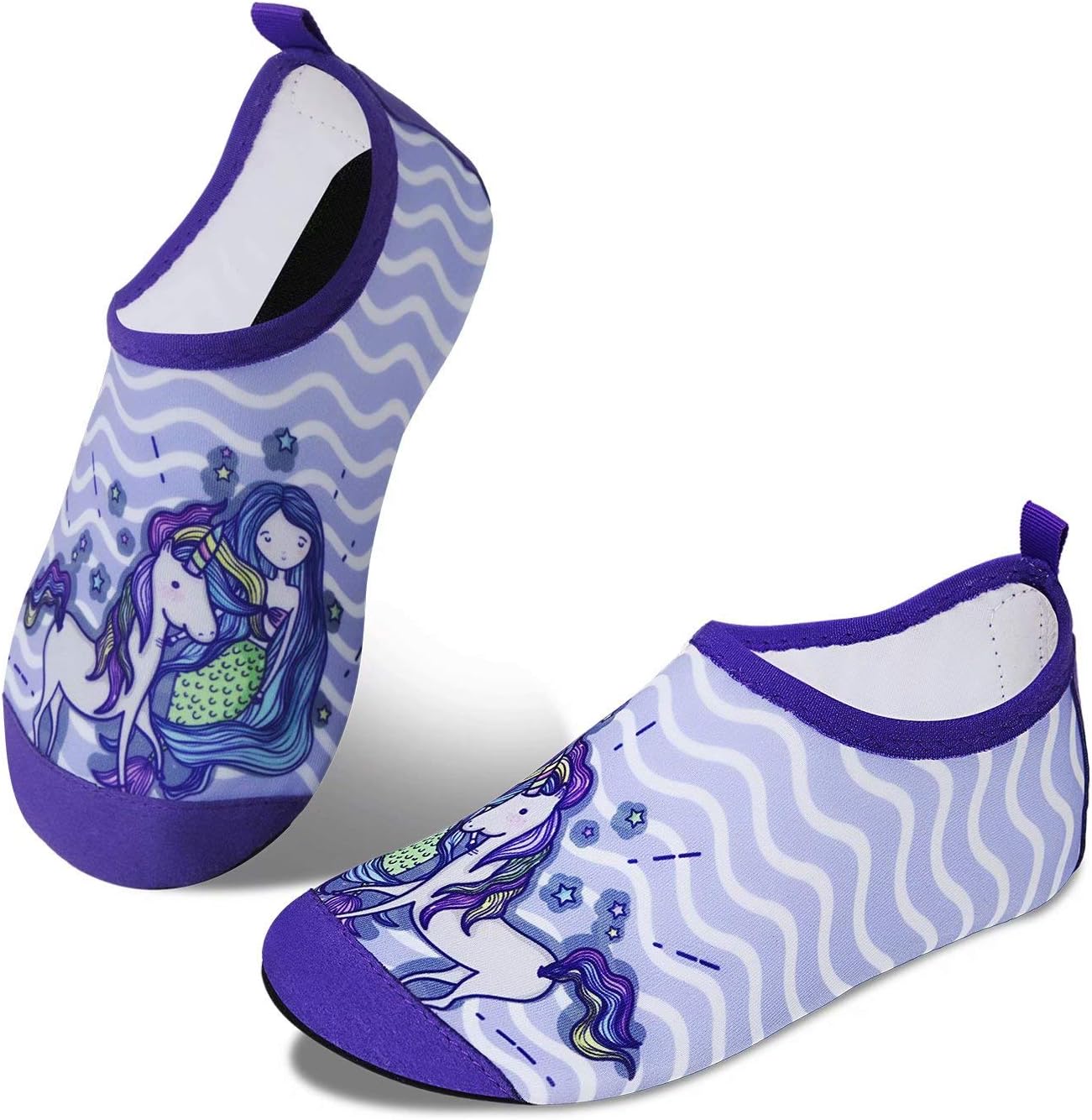 Toddler Kids Water Shoes Lightweight Non-Slip Aqua Socks Shoes for Beach Walking for Boys Girls Toddler