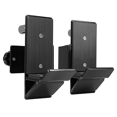 Yes4All J-Hooks Barbell Holder for Power Rack - Fit 2x2, 2x3, 3x3 Square Tube (Pair)