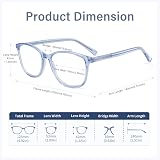 Madison Avenue Blue Light Blocking Glasses Anti Eyestrain UV Glare Women view 5