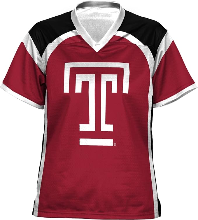 ProSphere Temple University Women's Football Jersey (Red