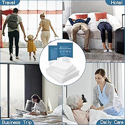 OTITYAN 2 Pack Disposable Bed Sheets Travel