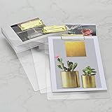 Clipboards 3 Pack, Clear Acrylic Clipboard with