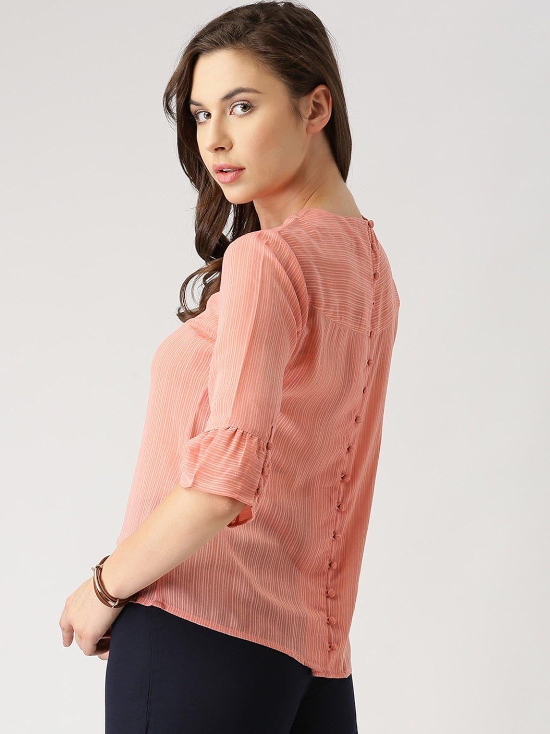 marie claire women's top (mc10084b--xs, pink, x-small)