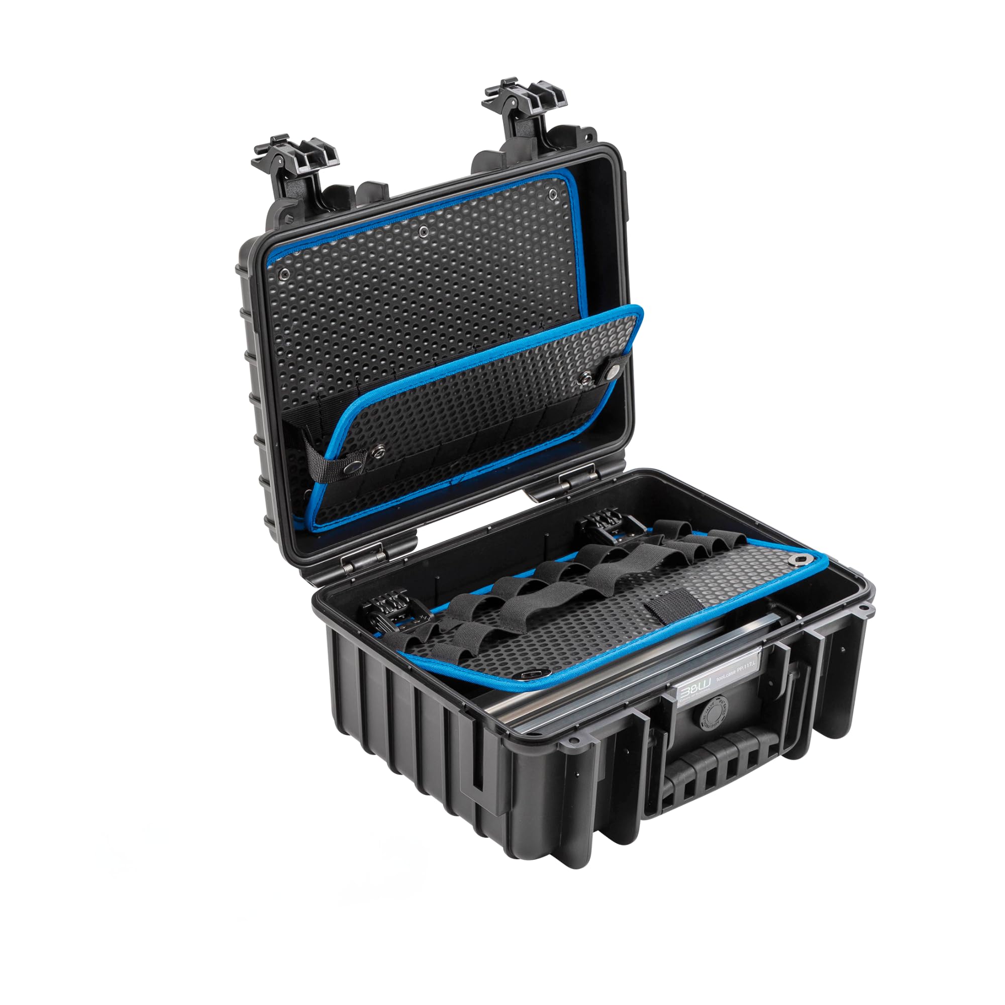 B&W JET 3000 tool case with tool retention loops (PP case, volume 11.7 l, 33.3 x 23.5 x 15 cm inner) 117.16/L , tools not included