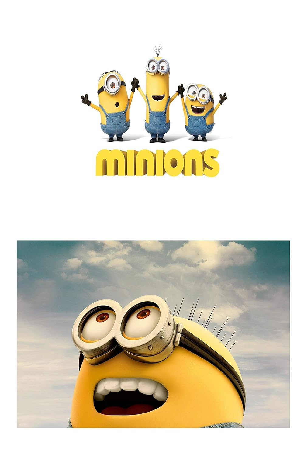 Yellow Alley Minions Animated Cartoon Poster Combo Poster For Kids Poster Combos High Resolution 300 Gsm 12 X 18 Amazon In Home Kitchen