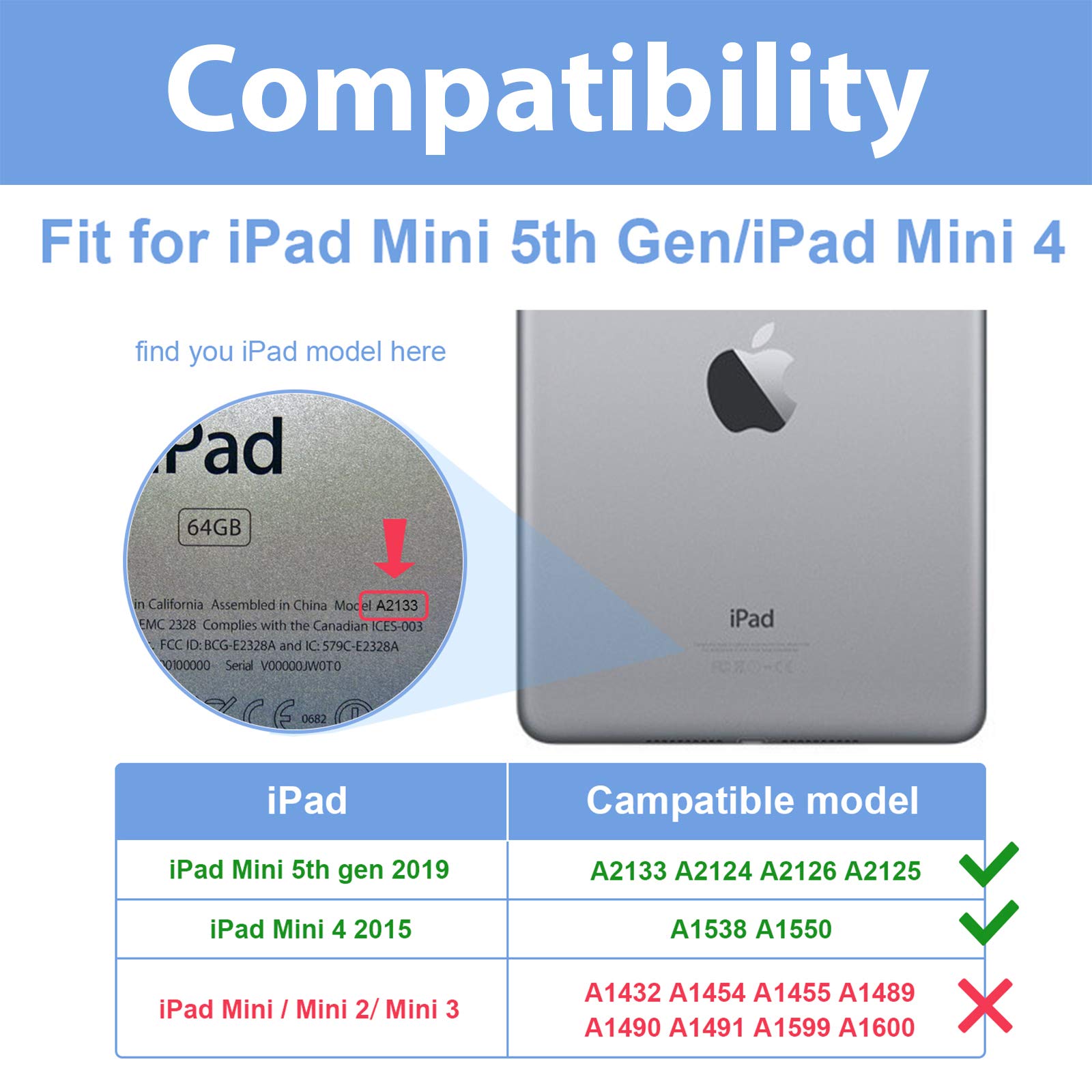 ProCase 2 Pack for 7.9