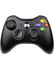 JAMSWALL Xbox 360 Controller per Xbox 360 Slim Wireless Controller di Gioco per PC Windows di Microsoft Xbox 360 Wireless Controller 7 XP Whit Joypad per Windows Bluetooth.