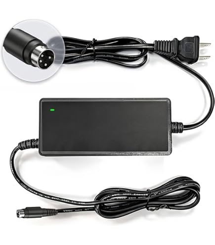 Eonvic 12V 4A 4 Pin XLR Female Power Supply Adapter for Sony PMW