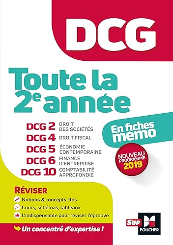Download DCG : Toute la 2è année du DCG 2, 4, 5, 6, 10 en fiches - Révision PDF