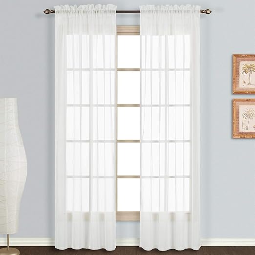 Amazon Com United Curtain Monte Carlo Window Panels 118 X 72