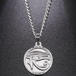 Jude Jewelers Stainless Steel Ancient Egyptian Eye
