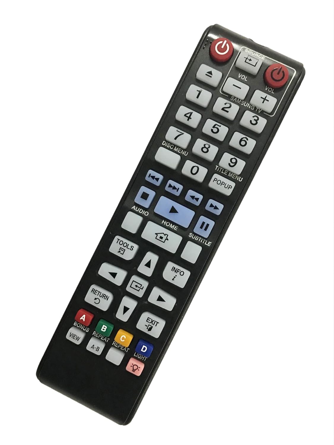 Amazon.com: Replacement Remote Controller fit for BD-HM57C BD-F5100  BD-H6500/ZA BD-F5100/ZX Samsung DVD Blu-Ray Player: Home Audio & Theater