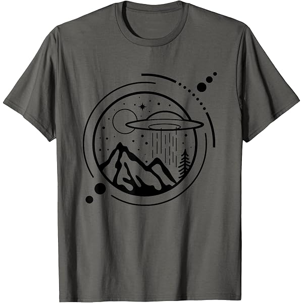 Amazon.com: UFO Types Flying Saucer Model Alien Space Gift T-Shirt