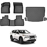Cacartist Floor Mat & Cargo Liner Custom Fit for Nissan Rogue 2021 2022 2023 2024 2025 2026 (No Sport Models) for Rogue Acces